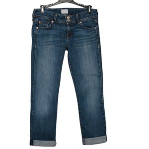 Hudson Ginny Crop Straight with Cuff Size 26